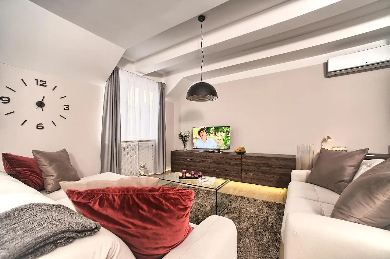 Exclusive 2 Bedroom Apartment Old Town - 2 Baths, Balcony And View - By Prague City Apartments