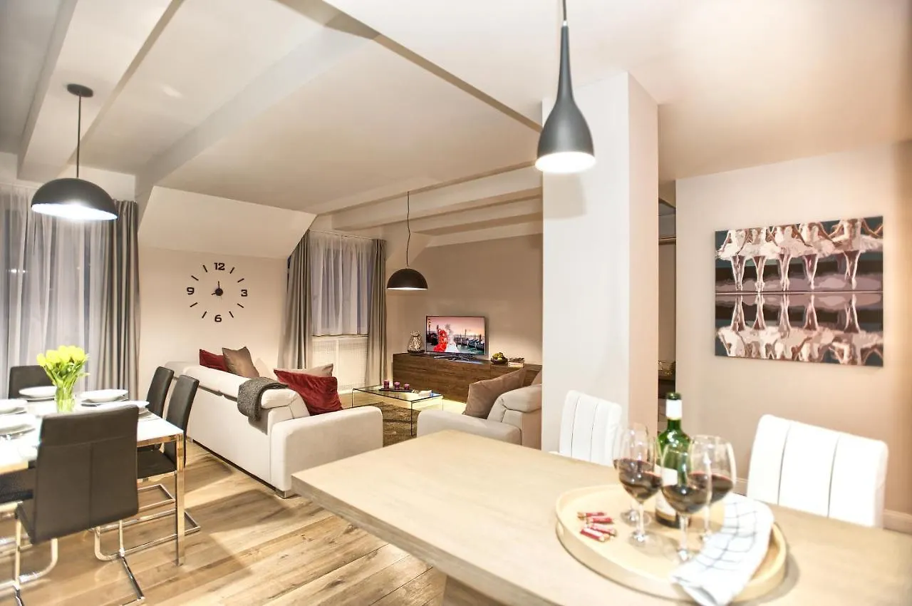 Exclusive 2 Bedroom Apartment Old Town - 2 Baths, Balcony And View - By Prague City Apartments